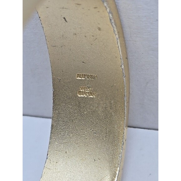 Vulcain Medana Pamela Bangle Watch Swiss 17 Jewels West Germany Gold Tone Ladies - Picture 13 of 14